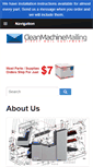 Mobile Screenshot of cleanmachinemailing.com